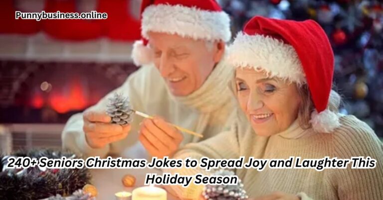 240+ Seniors Christmas Jokes to Spread Joy and Laughter This Holiday Season