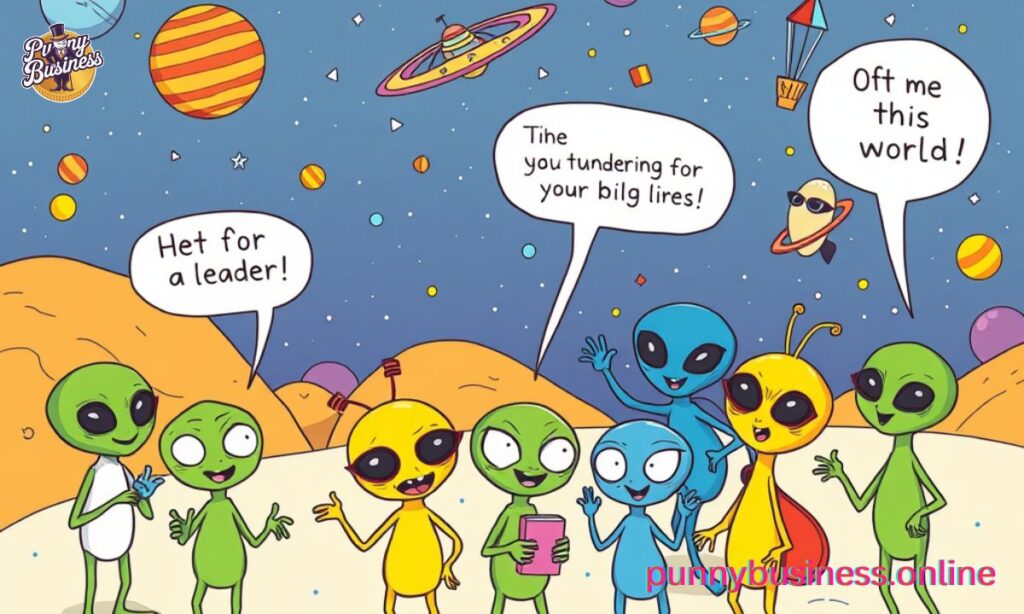 Questioning the Quirks of Alien Puns Humor