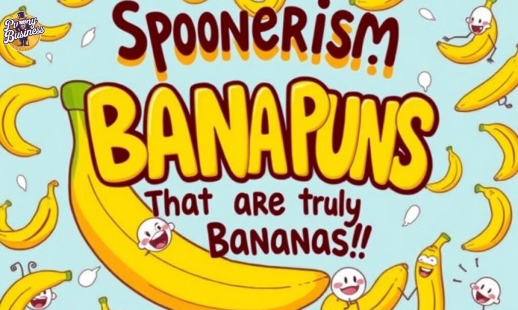 Spoonerism Banana Puns That Are Truly Bananas! 🍌👅